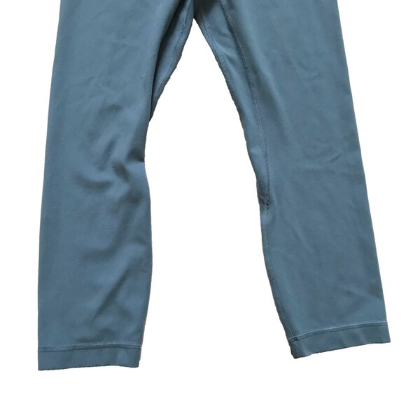 Lululemon Align High Rise Leggings Womens 4 Blue 21" Inseam Capri Cropped Nulu - Picture 5 of 10